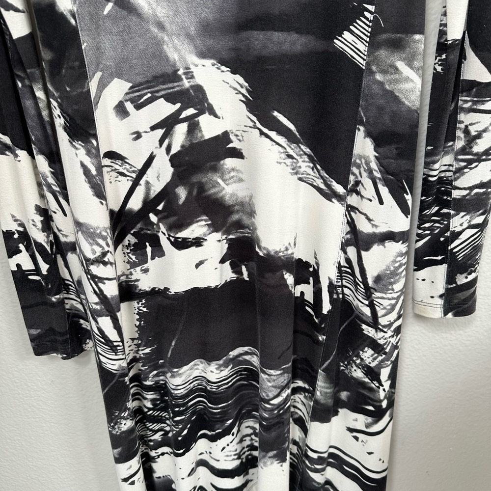 Karen Kane Knit Dress Black & White Size M - Picture 7 of 11